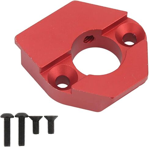 ألومنيوم سبيكة مونبوي لوحة تركيب محرك ARRMA 1/7 1/8 RC سيارات ، خفيفة الوزن ، مستقرة وسهلة التثبيت ، يحسن أداء السيارة وقوتها (أحمر) in Kuwait