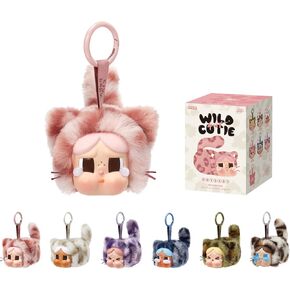 Pop Mart Crybaby Wild لكن Cutie Series - صندوق أعمى قلادة فينيل ، وأشكال التصميم العشوائية ، ديكورات ألعاب قابلة للتحصيل ، وهدايا عيد ميلاد العطلات للفتيات والفتيان ، صندوق واحد in Kuwait