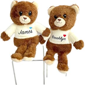 Custom Teddy Bear (Blue Heart) in Saudi Arabia