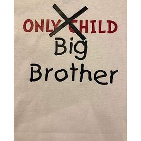 only child big brother toddler boys kids youth funny shirt new sibling announcement in Kuwait