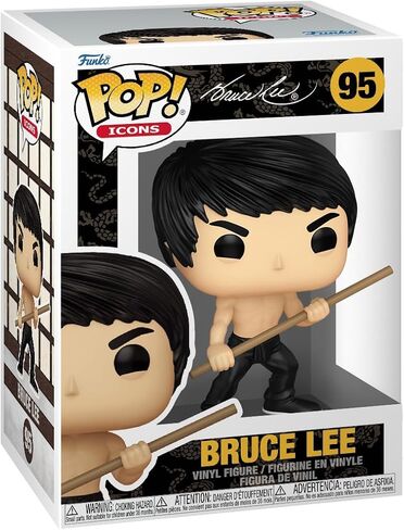 Funko Pop! Icons: Bruce Lee - Collectable Vinyl Figure - Gift Idea - Official Merchandise - Toys for Kids & Adults - Ad Icons Fans - Model Figure for Collectors and Display in Saudi Arabia