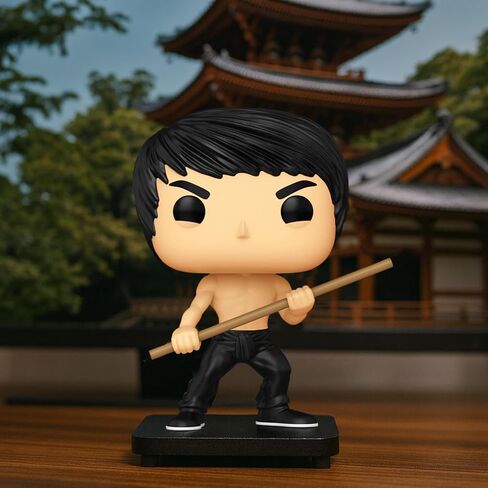 Funko Pop! Icons: Bruce Lee - Collectable Vinyl Figure - Gift Idea - Official Merchandise - Toys for Kids & Adults - Ad Icons Fans - Model Figure for Collectors and Display in Saudi Arabia