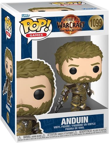 Funko Pop! Games: World of Warcraft - Anduin - Collectable Vinyl Figure - Gift Idea - Official Merchandise - Toys for Kids & Adults - Video Games Fans - Model Figure for Collectors in Kuwait