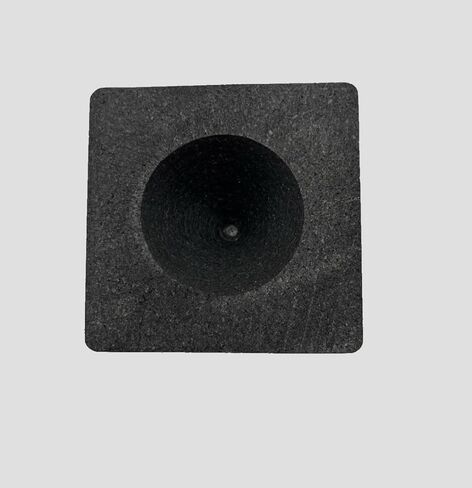 5 oz Cone Graphite Gold Ingot Mold for Gold & Silver Casting in Saudi Arabia