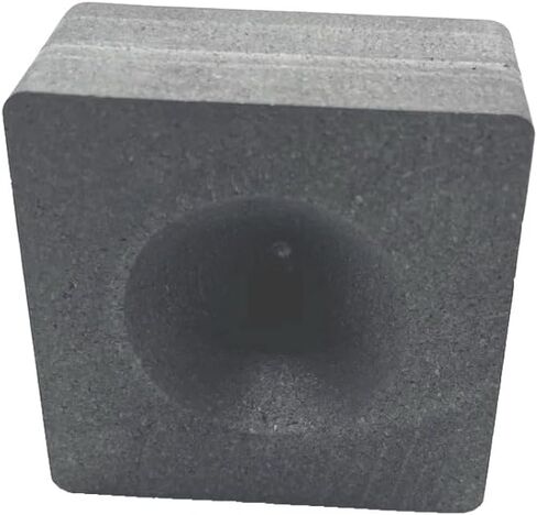 5 oz Cone Graphite Gold Ingot Mold for Gold & Silver Casting in Saudi Arabia