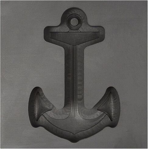 Large - Anchor 3D Graphite Ingot Mold for Precious Metal Casting Gold Silver Copper Melting in Saudi Arabia