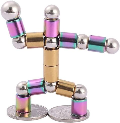 Fidget Pen, Decompression Magnetic Fidget Toy Pen, Magnet Pen Fidget Toy Relieve Pressure Novel Toy Gift for Kids or Friends! （Blue） in Kuwait