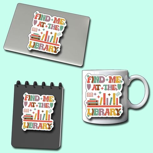 (3Pcs) A Book a Day Keeps Reality Away Sticker, Decorate Books Laptop Phone, Water Bottles Kindles Stickers, Tumbler Sticker Waterproof Vinyl Decorate Sticker 3" Inch in Saudi Arabia
