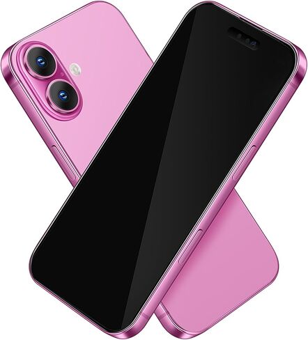 Dummy Fake Phone Model, Looks Like The Real Phone Compatible with Phone 16, for Cell Phone Store Display or Send a Toy Phone 16 for Kids (Pink Rainbow) in Kuwait