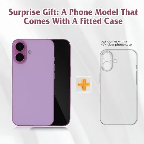 Dummy Fake Phone Model, Looks Like The Real Phone Compatible with Phone 16, for Cell Phone Store Display or Send a Toy Phone 16 for Kids (Pink Rainbow) in Kuwait