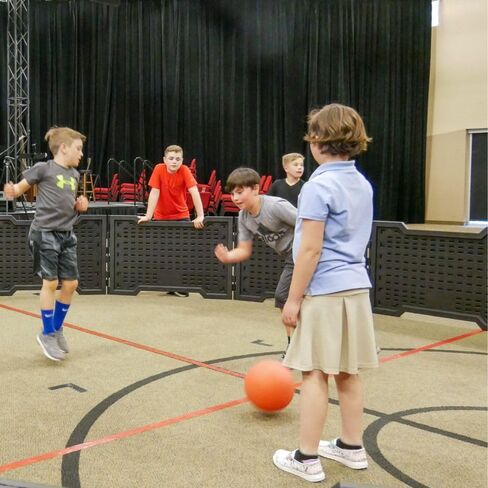 GaGa2Go Superior Portable 20ft Gaga Ball Pit - Easy Setup and Compact Storage for Indoor/Outdoor Use - Perfect for Schools, Churches, Camps, and Home Use - Made in USA, Black in Saudi Arabia
