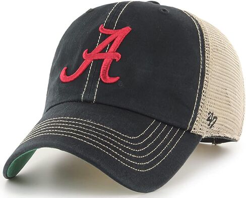 '47 NCAA Trawler Team، قبعة تنظيف شبكية ملونة لسائقي الشاحنات قابلة للتعديل، مقاس واحد للبالغين يناسب الجميع (أوريغون داكس جرين) in Saudi Arabia