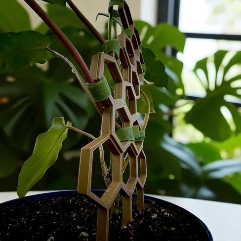 Modular Plant Trellis Starter Pack | Customizable Indoor Plant Support | Modern Houseplant Accessory | Strong Hold (Navy Blue) in Saudi Arabia