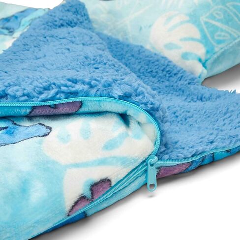 Stitch Sleeping Bag Set - Bundle with 27" x 26" Disney Slumber Bag with Attached Pillow Plus Stickers, More | Lilo and Stitch Camping and Sleepover Supplies in Saudi Arabia