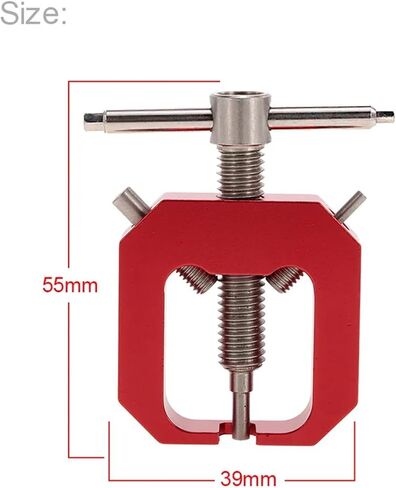 RC Motor Gear Puller Metal Universal Gear Remover Professional Tool RC for Traxxas TRX4 Axial Scx10 Hsp(Blue 2 pcs) in Saudi Arabia