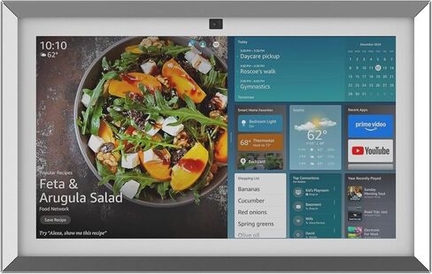 Aluminum Alloy Decorative Frame for Echo Show 15 (golen) in Saudi Arabia