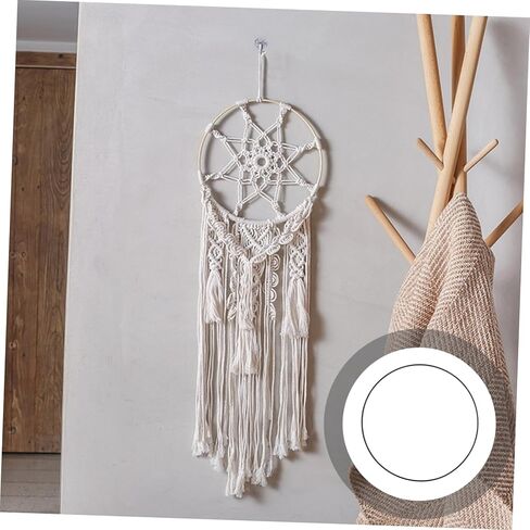 ULTECHNOVO 6pcs Metal Wreath Hoop Rings for Crafting Diameter Iron Circle Frame for DIY Floral Decor Wreath Making Supplies for Dream Catchers and Home Decor in Kuwait