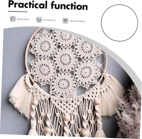 Mobestech 6pcs Circle Hoop Metal Metal Floral Ring For Dream Catcher DIY in Saudi Arabia