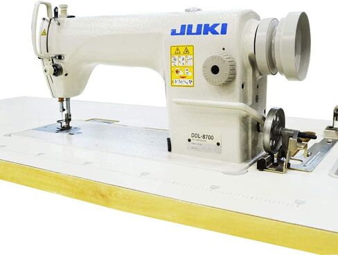 Juki Industrial Lockstitch DDL 8700 Series Servo Motor ، Table ، LED LAMP. التجميع المطلوب. DIY (معيار DDL-8700) in Saudi Arabia