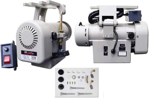 Juki Industrial Lockstitch DDL 8700 Series Servo Motor ، Table ، LED LAMP. التجميع المطلوب. DIY (معيار DDL-8700) in Saudi Arabia