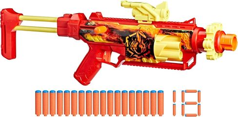Nerf Loadout FlareFusion Blaster, 3 Interchangeable Attachment Accessories, 18 Nerf N1 Darts, Kids Toys & Gifts, Ages 8+ (Amazon Exclusive) in Saudi Arabia