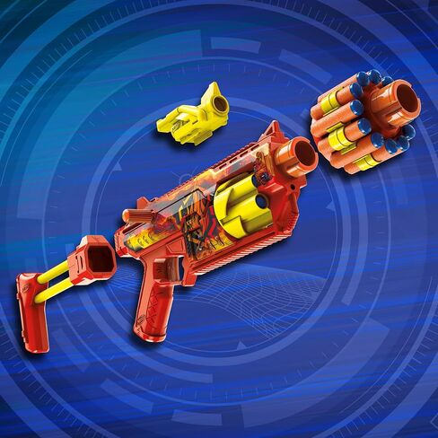 Nerf Loadout FlareFusion Blaster, 3 Interchangeable Attachment Accessories, 18 Nerf N1 Darts, Kids Toys & Gifts, Ages 8+ (Amazon Exclusive) in Saudi Arabia