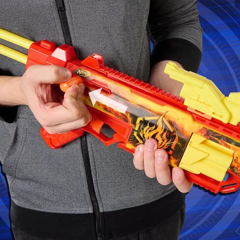 Nerf Loadout FlareFusion Blaster, 3 Interchangeable Attachment Accessories, 18 Nerf N1 Darts, Kids Toys & Gifts, Ages 8+ (Amazon Exclusive) in Saudi Arabia