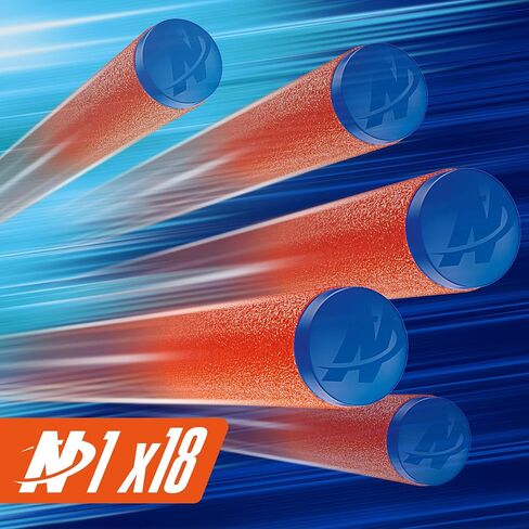 Nerf Loadout FlareFusion Blaster, 3 Interchangeable Attachment Accessories, 18 Nerf N1 Darts, Kids Toys & Gifts, Ages 8+ (Amazon Exclusive) in Saudi Arabia
