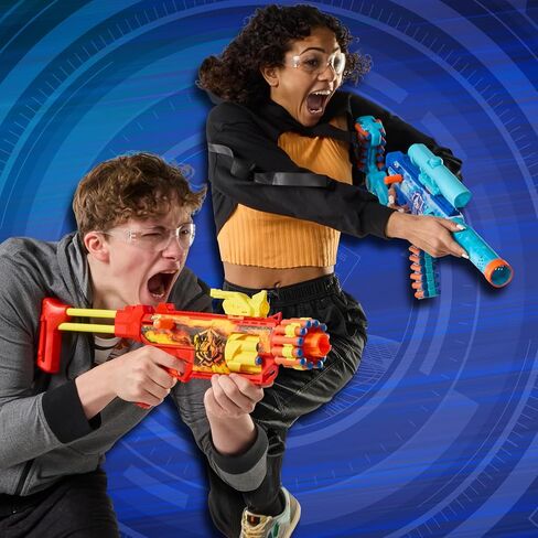 Nerf Loadout FlareFusion Blaster, 3 Interchangeable Attachment Accessories, 18 Nerf N1 Darts, Kids Toys & Gifts, Ages 8+ (Amazon Exclusive) in Saudi Arabia