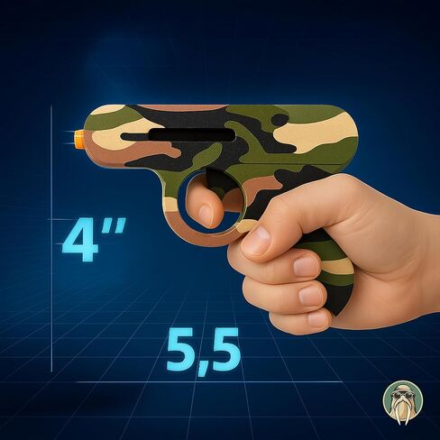 لعبة لعبة تطلق النار على Candy - The Smartee Shooter - يطلق النار بسرعة وبعيدة - أكثر من 40 قدمًا وأكثر من 70 إطارًا في الثانية. مجلة العمل وشريحة. 5 عبوات من الحلوى و 20 قطعة من الذخيرة البلاستيكية. (كامو) in Kuwait