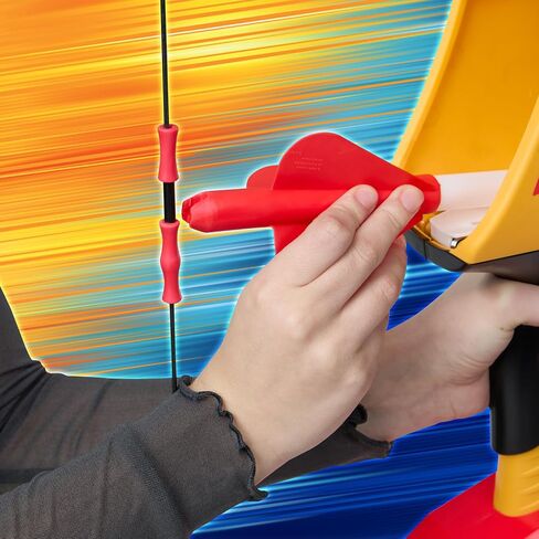 NERF Pyrostrike Megabow ، حرائق القوس بحجم 42 بوصة تصل إلى 105 قدم ، 2 سهام مع نصائح ناعمة ، ألعاب وهدايا في الهواء الطلق ، تتراوح أعمارهم بين 10+ (Amazon Exclusive) in Kuwait