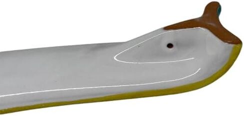 Ceramic Spoon Rest - Italian Large Spoon Rest, Made on the AmalfiCoast, Lemon Spoon Rest, Ceramic Houseware, Made in Italy Pottery, Dishwasher and Microwave Safe in Saudi Arabia