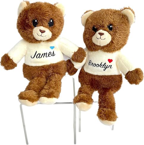 Custom Teddy Bear (Blue Heart) in Saudi Arabia