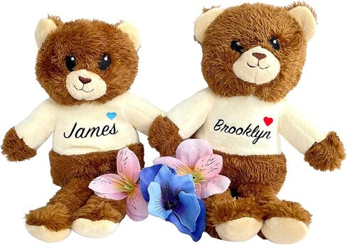 Custom Teddy Bear (Blue Heart) in Saudi Arabia