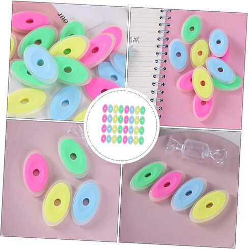 jojofuny 50pcs محو السيليكون للبالغين أنماط عشوائية التصميم الإبداعي لاستخدام المدارس والمكاتب لمحو جيل الهلام وعلامات القلم الرصاص in Saudi Arabia