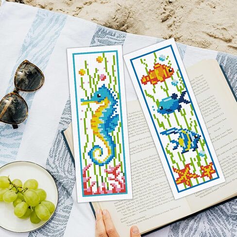 Origach 12 Set Moths & Dervination Cross Stitch Stitch مجموعة مرجعية للمبتدئين مع دعم تعليمات الخيط المحسوسة Tarot Sun & Star DIY مرجعية مرجعية للبالغين ، عشاق الكتب in Saudi Arabia