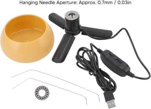 LOCADENCE Electric Bead Spinner, Forward Reverse Stepless Speed Regulation Semi Automatic Bead Spin Bowl, Necklace Making Machine in Saudi Arabia
