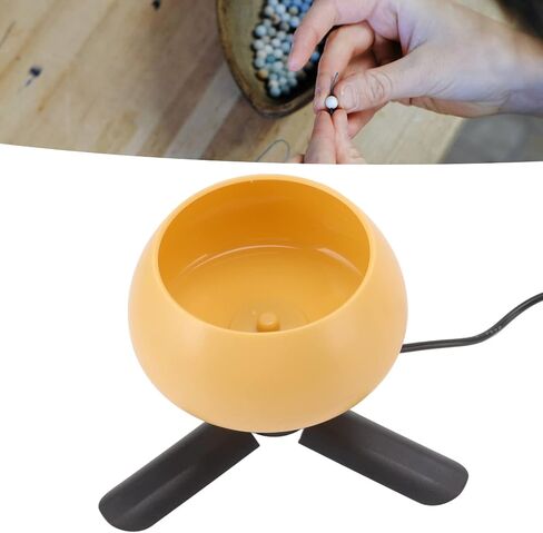 LOCADENCE Electric Bead Spinner, Forward Reverse Stepless Speed Regulation Semi Automatic Bead Spin Bowl, Necklace Making Machine in Saudi Arabia