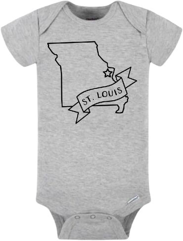 St. Louis Baby Onesie (0-3M) in Saudi Arabia