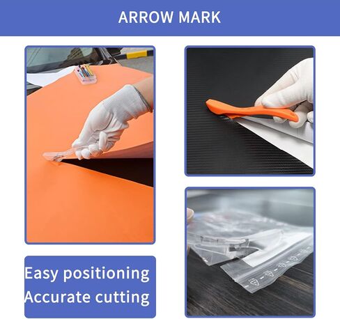3Pack Wrapping Paper Cutter Tool Handheld Blade Slicer for Present Wrapping Easy and Safe Cutting Tool for Wrapping Paper Vinyl Craft Paper Ideal for Christmas Presents in Saudi Arabia