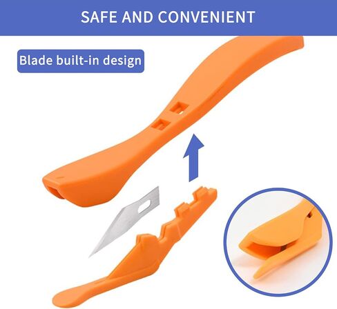 3Pack Wrapping Paper Cutter Tool Handheld Blade Slicer for Present Wrapping Easy and Safe Cutting Tool for Wrapping Paper Vinyl Craft Paper Ideal for Christmas Presents in Saudi Arabia