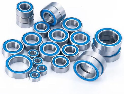 Compatible with Baja for Rey for Rock for Rey 1/10 RC Crawler Car Replacement Parts 24Pcs Rubber Sealed Bearing Set RC Car Accessories in Saudi Arabia