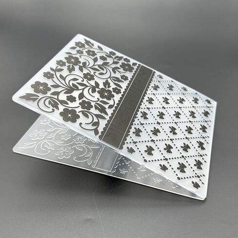 قالب مجلد 3D من قسمة القوس والزهور الصغيرة 4.7x5.91 بوصة لصنع البطاقات تصنع الورق المصنوع من الورق المصنوع يدويًا مصنوعة يدويًا لمستلزمات الفنون in Saudi Arabia