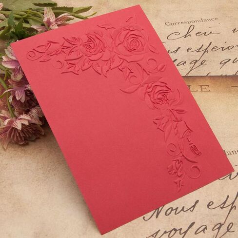 3D Plastic Embossing Folder TemplateThree Dimensional Rose Edge Texture 5x7 Inch for Card Making DIY Scrapbooking Paper Crafting Handmade Crafts Scrapbooking Arts Supplies Scrapbook Decor in Saudi Arabia