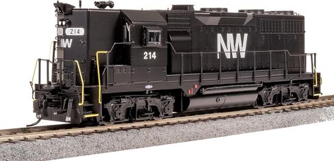 Broadway Limited 8935 EMD GP35 ، N & W 203 ، Black W/White ، High Hood ، Paragon4 Sound/DCC/DC ، HO in Saudi Arabia