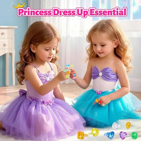 100pcs 3-Size Gem Diamond Rings Toys for kids&Unisex Adult,Bulk Plastic Ring Princess Party Favors Dress Up Jewel Ring,Goodie Bag Stuffers Fillers Carnival Prizes, Little Girl Christmas Birthday Gift in Saudi Arabia