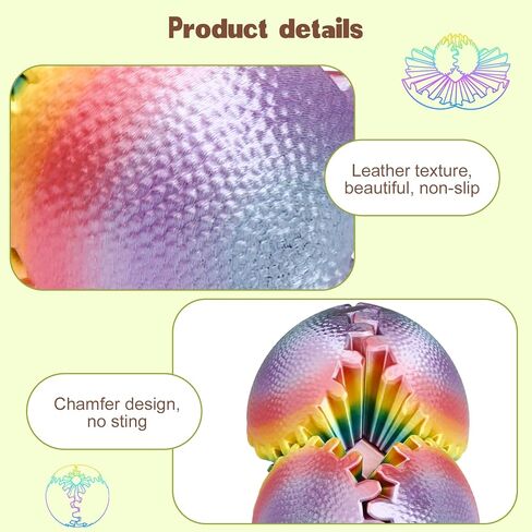 ألعاب الترس في لعبة التغلب للأطفال البالغين ثلاثي الأبعاد المطبوعة الإجهاد تخفيف التروس لمكتب Office Desk Christmas Stoing Stakings Easter Faullers Higders (Sunset Radiant ، 2.5 inch) in Kuwait