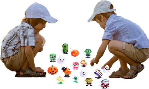 CCINEE 16pcs Wind-up Toys Assorted Clockwork Toys Supply for Halloween Party Favor Goody Bag Filler in Saudi Arabia