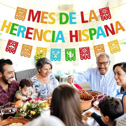 Mes De La Herencia Hispana Banner Hispanic Heritage Month Decorations Happy National Hispanic Heritage Month Party Supplies Latin American Theme Celebration in Kuwait