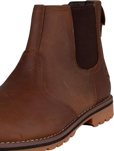 Timberland Men's Chelsea Boots, Black Full Grain, 10 in Saudi Arabia